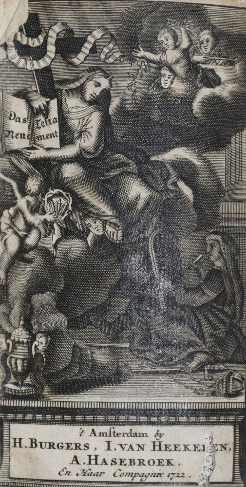 Große Abbildung Nr.1: 136-39 Biblia germanica.: (Bibeln)