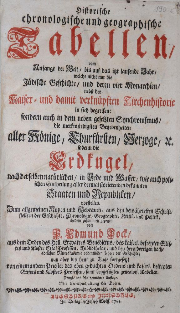 Große Abbildung Nr.1: 136-392 Pock,E.: (Genealogie und Heraldik)