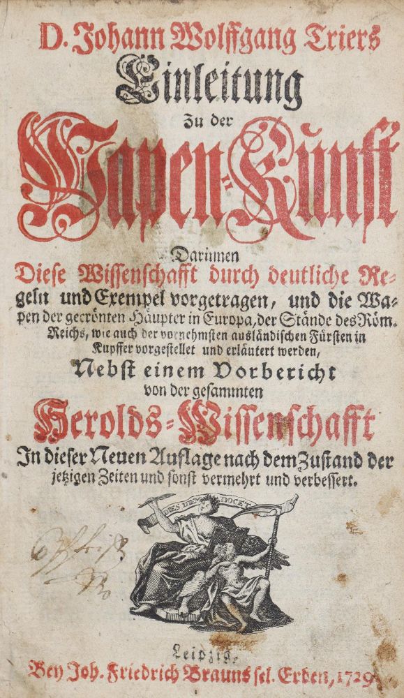 Große Abbildung Nr.2: 136-394 Trier,J.W.: (Genealogie und Heraldik)