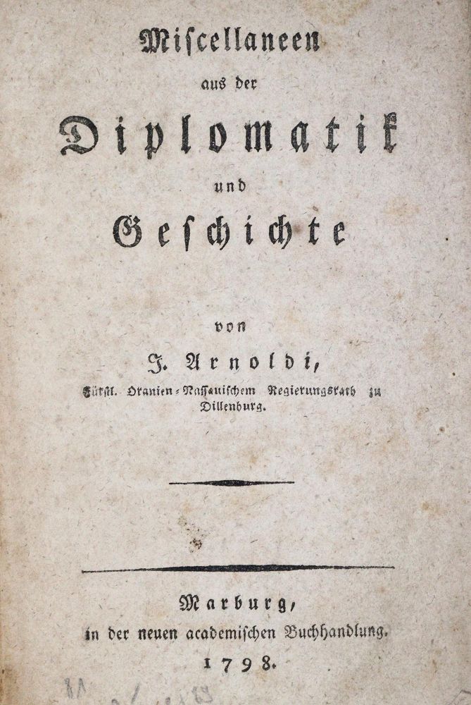 Große Abbildung Nr.1: 136-397 Arnoldi,J.: (Politik und Staatswissenschaften)