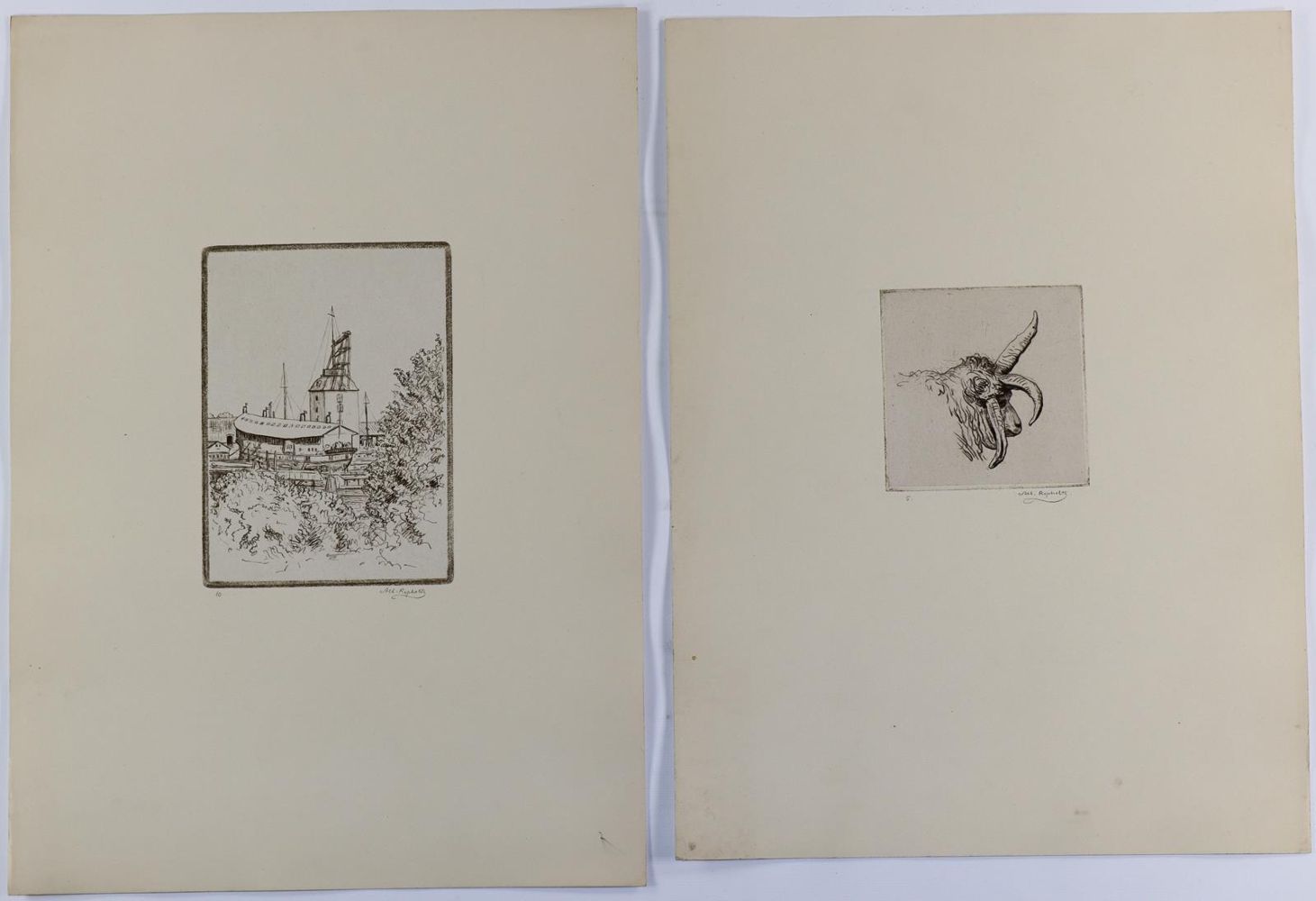 Große Abbildung Nr.5: 136-3973 Repholtz, Albert Henrik: (Künstlergraphik)