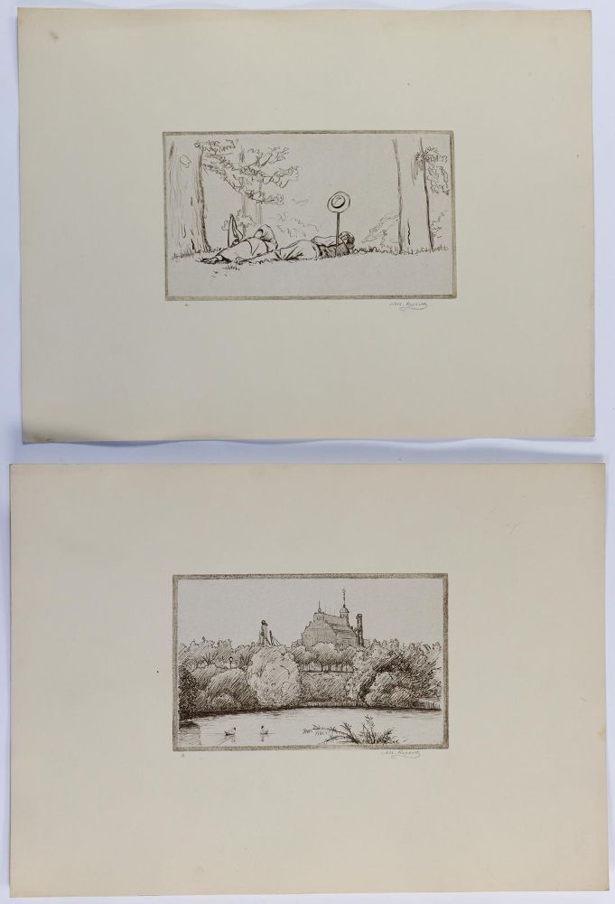 Große Abbildung Nr.8: 136-3973 Repholtz, Albert Henrik: (Künstlergraphik)