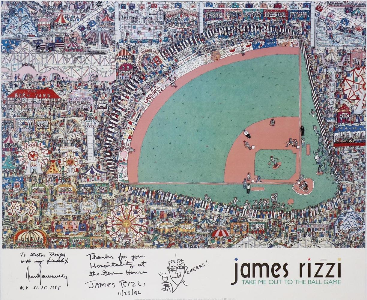 Große Abbildung Nr.1: 136-3994 Rizzi, James: (Künstlergraphik)