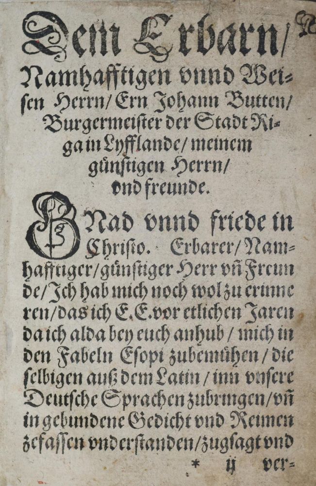 Große Abbildung Nr.1: 136-4 (Waldis,B.: (Aesop)