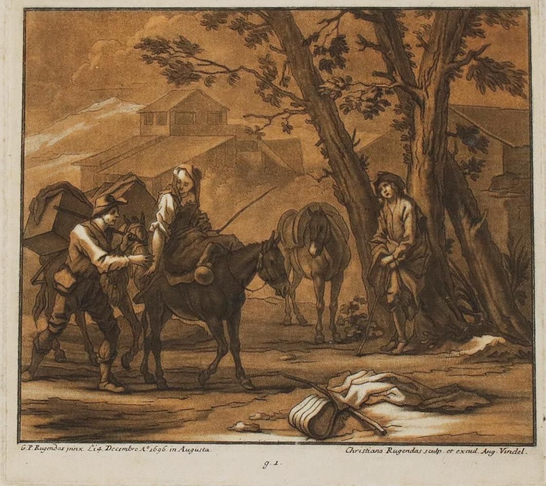 Große Abbildung Nr.1: 136-4009 Rugendas, Christian: (Künstlergraphik)