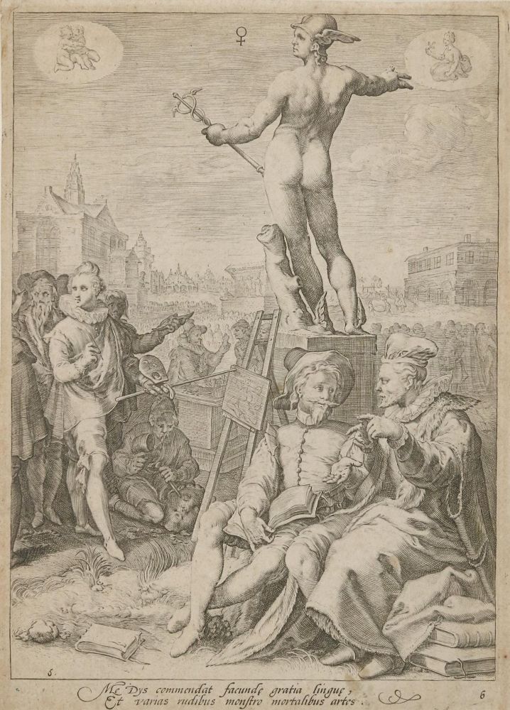 Große Abbildung Nr.1: 136-4018 Saenredam, Jan Pieterszoon: (Künstlergraphik)