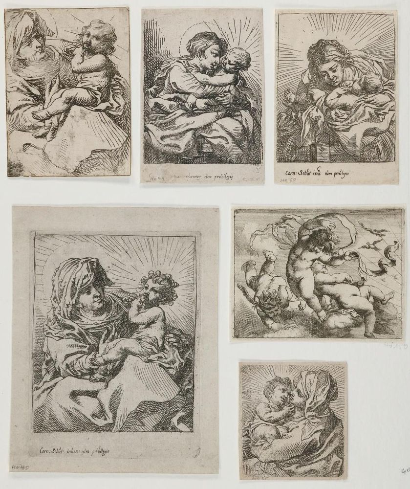 Große Abbildung Nr.1: 136-4061 Schut, Cornelis I: (Künstlergraphik)