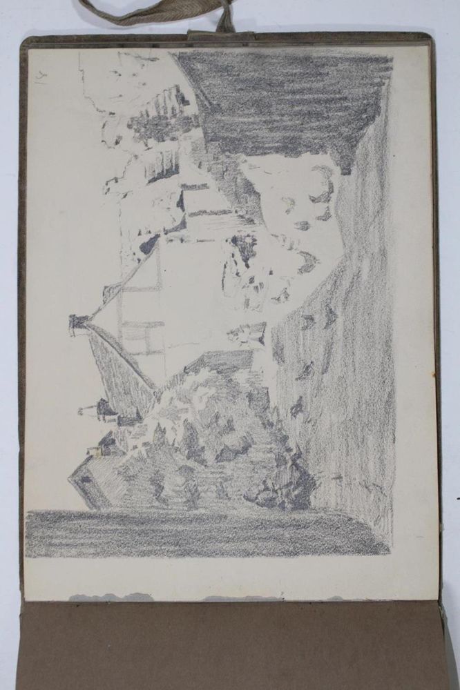 Große Abbildung Nr.5: 136-4079 Skizzenbuch: (Künstlergraphik)