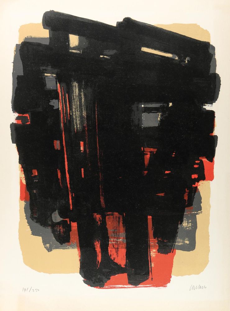 Große Abbildung Nr.1: 136-4111 Soulages, Pierre: (Künstlergraphik)