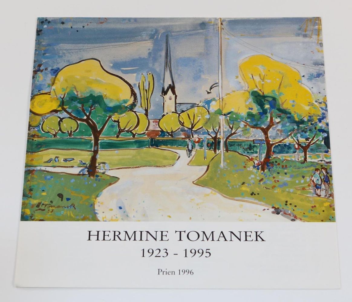 Große Abbildung Nr.2: 136-4159 Tomanek, Hermine: (Künstlergraphik)