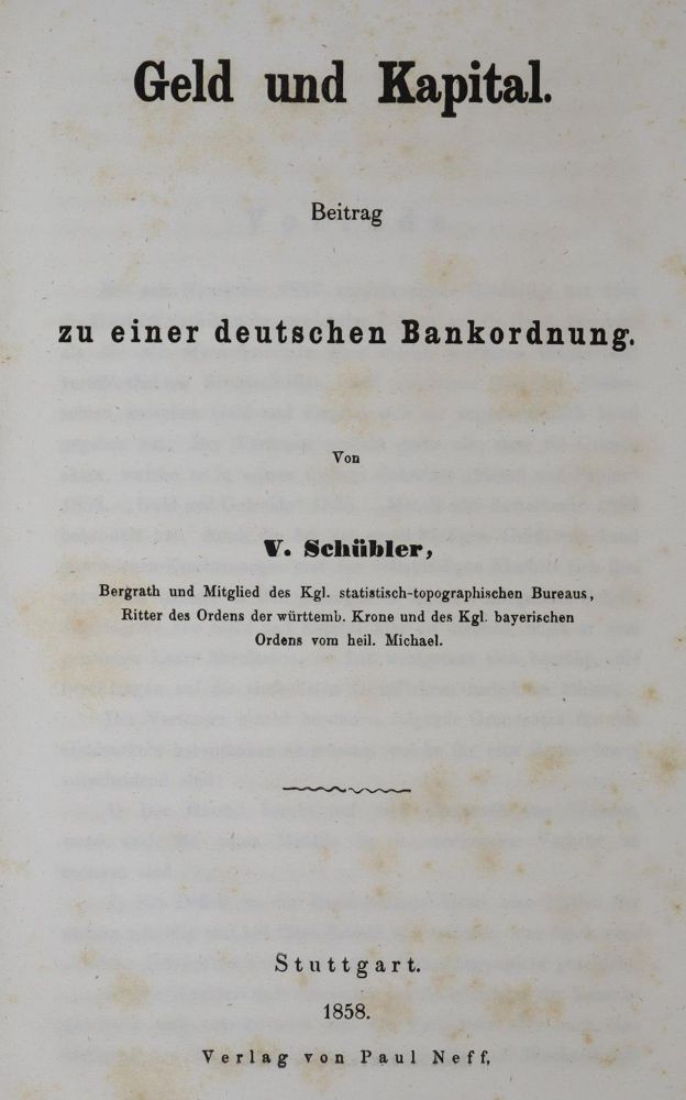 Große Abbildung Nr.1: 136-418 Hübner,O.: (Wirtschaft)