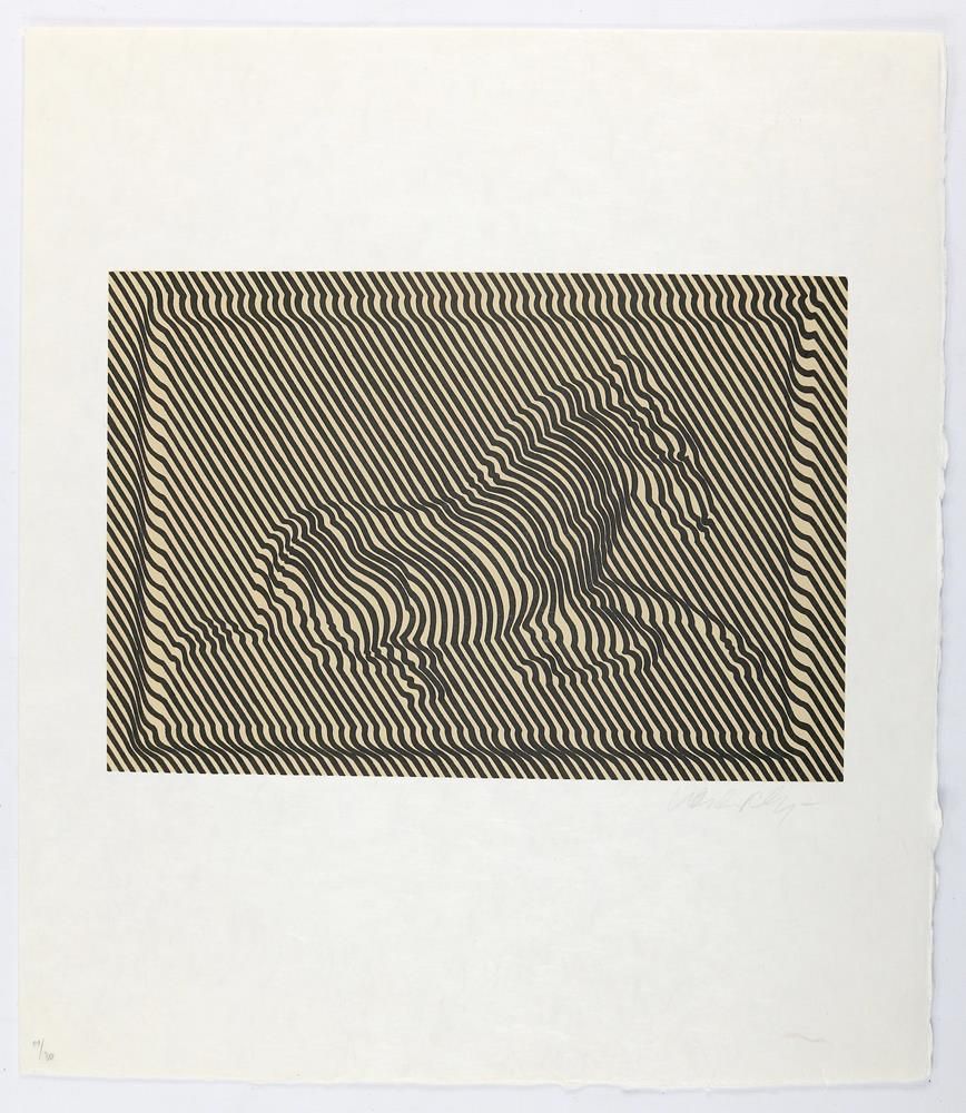 Große Abbildung Nr.1: 136-4199 Vasarely, Victor von: (Künstlergraphik)