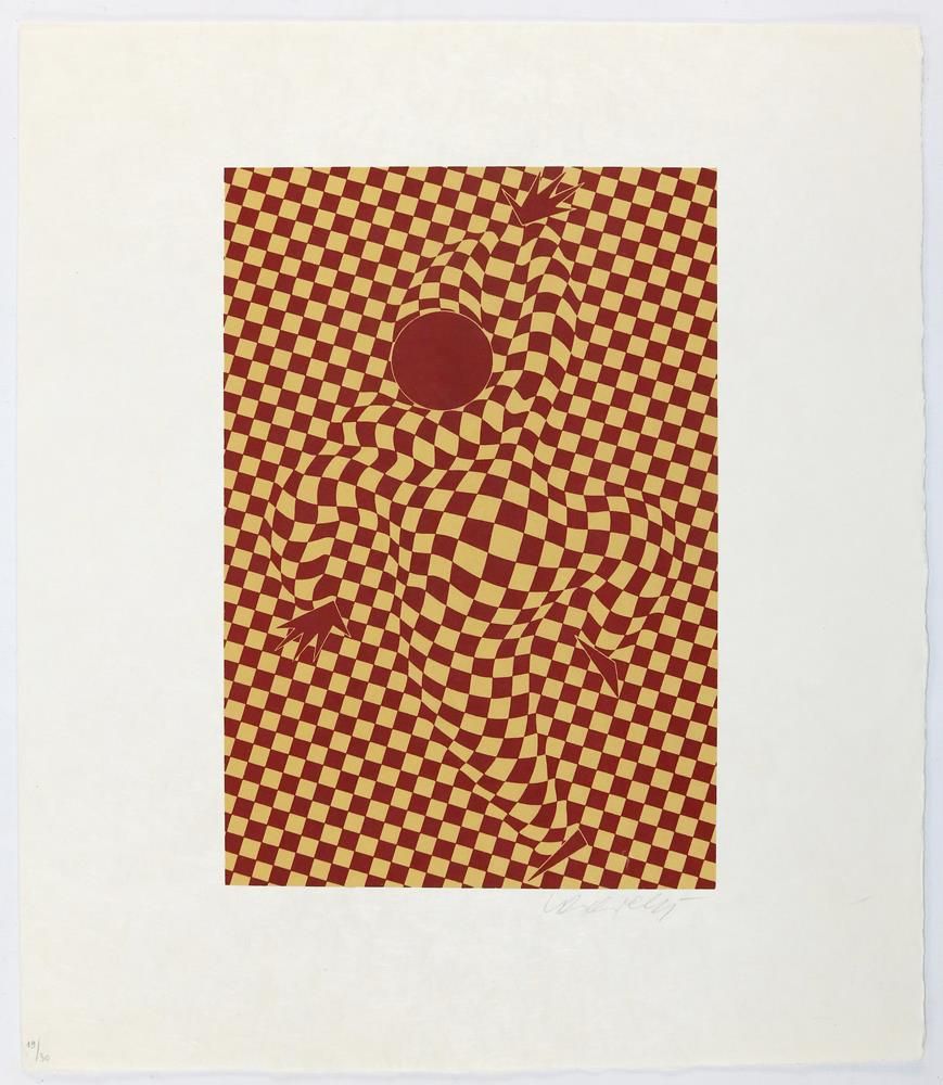 Große Abbildung Nr.1: 136-4202 Vasarely, Victor von: (Künstlergraphik)