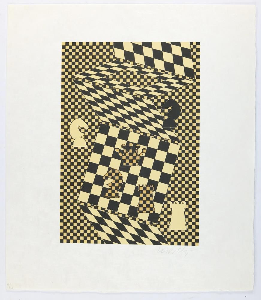 Große Abbildung Nr.1: 136-4203 Vasarely, Victor von: (Künstlergraphik)