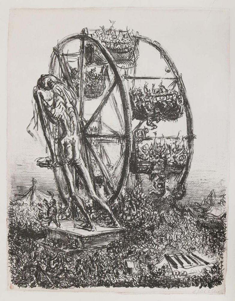Große Abbildung Nr.1: 136-4239 Weber, A. Paul: (Künstlergraphik)