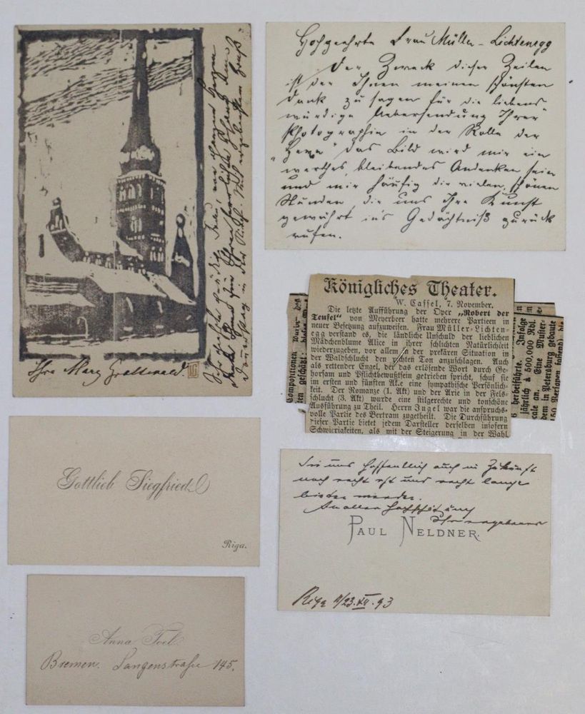 Große Abbildung Nr.3: 136-427 Riga.: (Film - Theater - Tanz, Baltikum)