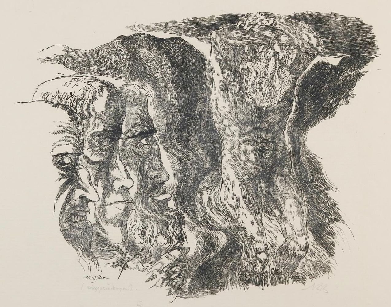 Große Abbildung Nr.1: 136-4298 Ziegler, Richard: (Künstlergraphik)