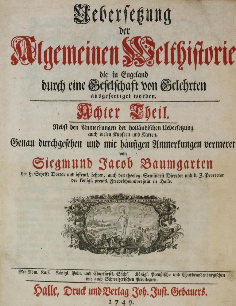 Große Abbildung Nr.1: 136-441 Baumgarten,S.J.: (Judaica)