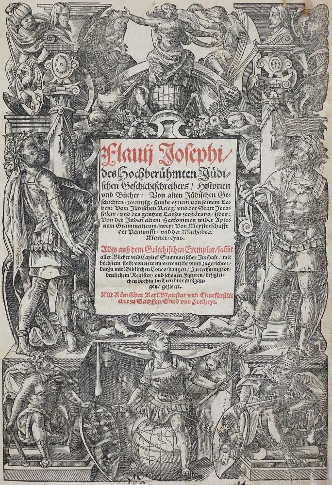 Große Abbildung Nr.1: 136-444 Flavius,J.: (Judaica)