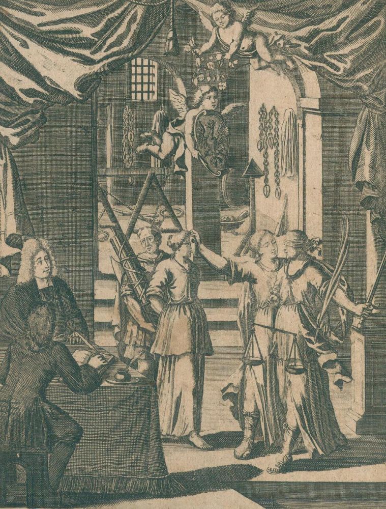 Große Abbildung Nr.1: 136-461 Frölich von Frölichsburg,J.C.: (Juridica und Kriminologie)