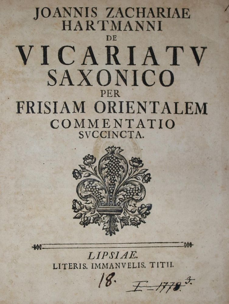 Große Abbildung Nr.1: 136-463 Hartmann,J.Z.: (Juridica und Kriminologie)