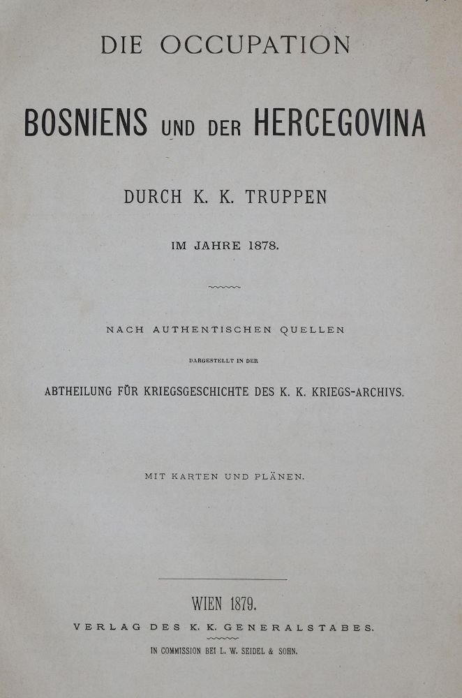 Große Abbildung Nr.2: 136-510 Occupation Bosnienes u. d. Hercegovina, Die,: (Militaria, Bosnien)