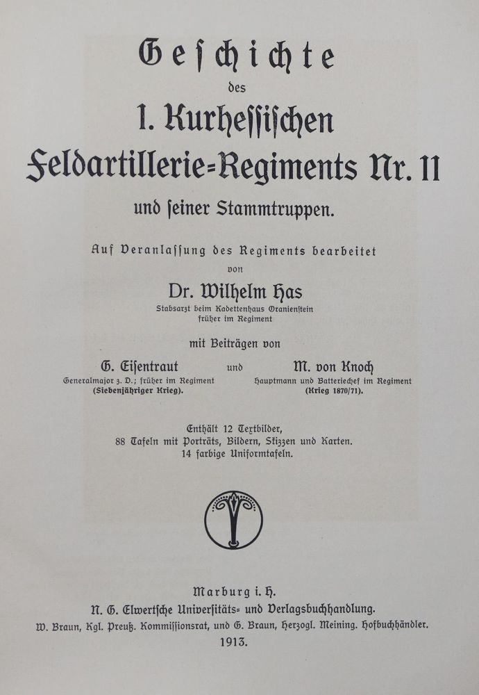 Große Abbildung Nr.1: 136-526 Has,W.: (Militaria, Regimentsgeschichte)