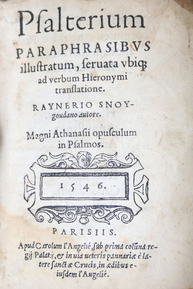 Große Abbildung Nr.1: 136-54 Snoy,R.: (Bibeln)