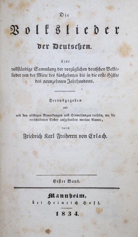 Große Abbildung Nr.1: 136-541 Erlach,F.K.v. (Hrsg.).: (Musik)