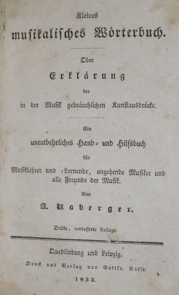 Große Abbildung Nr.1: 136-544 Koberger,A.: (Musik)