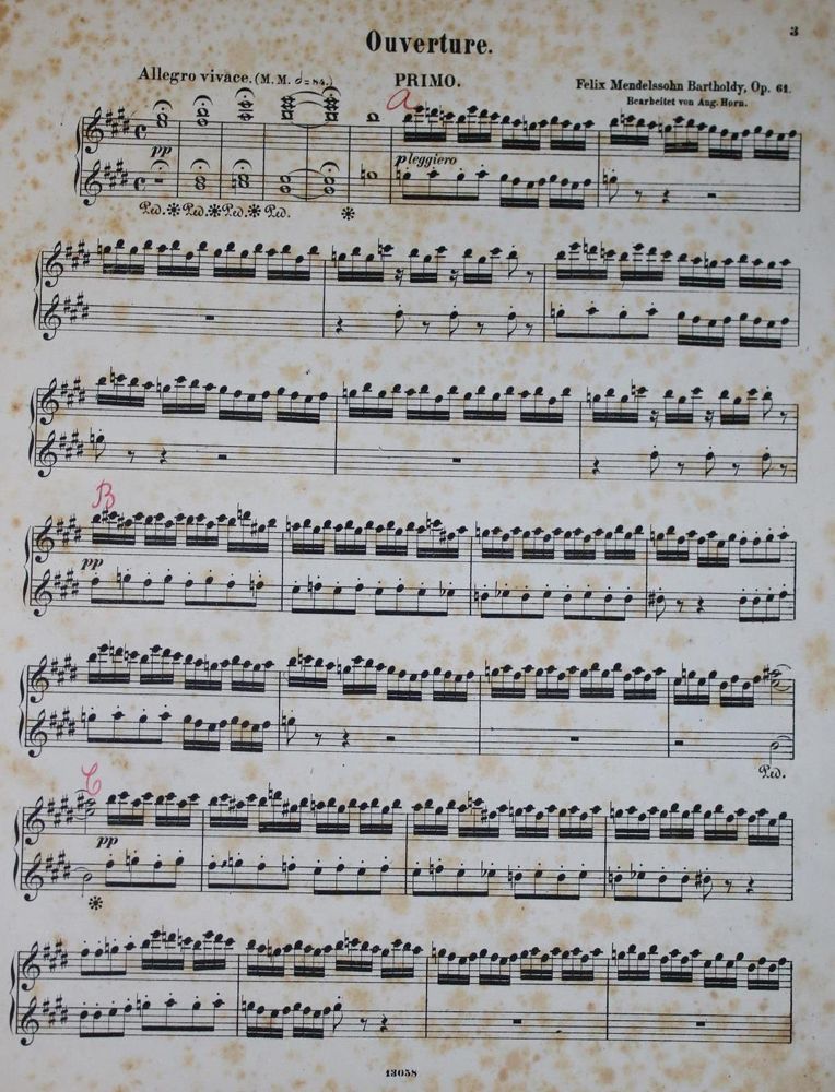 Große Abbildung Nr.2: 136-545 Bach,J.S.: (Musik)