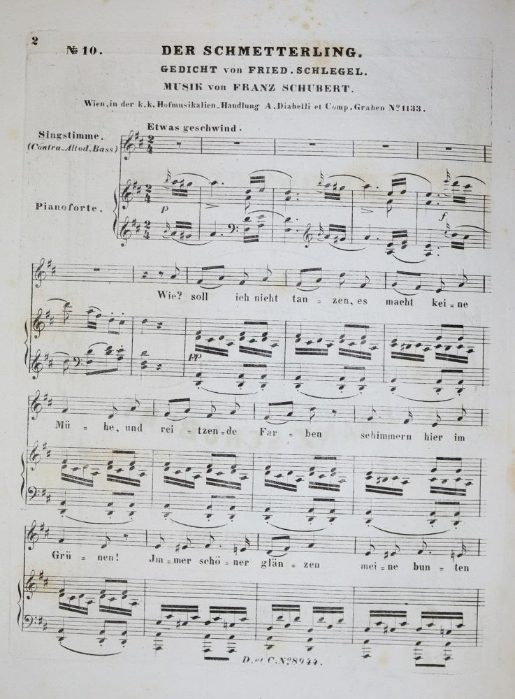 Große Abbildung Nr.2: 136-552 Schubert,F.: (Musik)