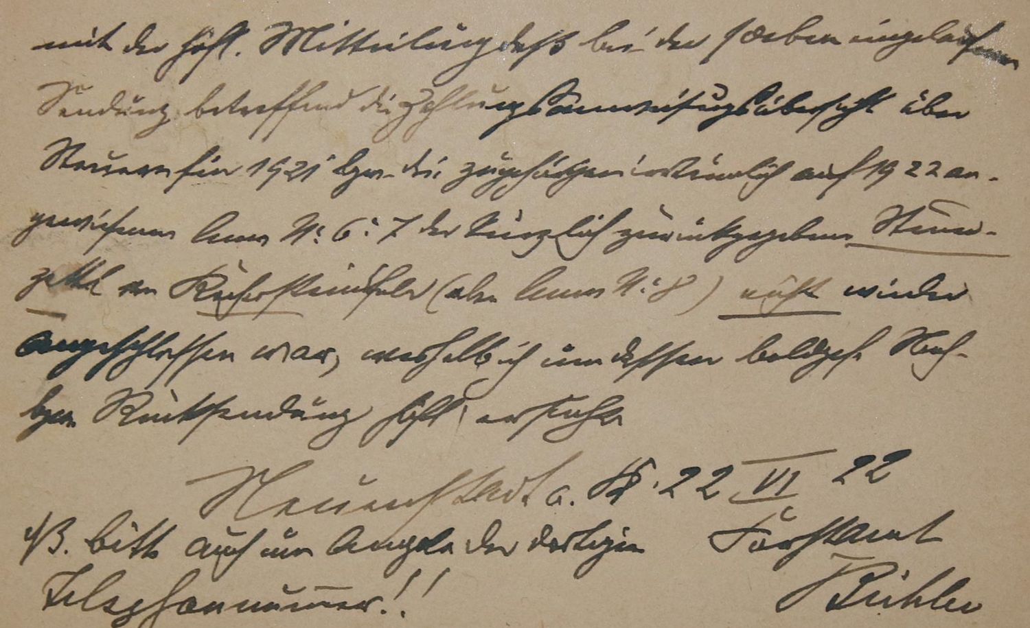 Große Abbildung Nr.3: 136-565 Dienstpost Württemberg (93).: (Philatelie)