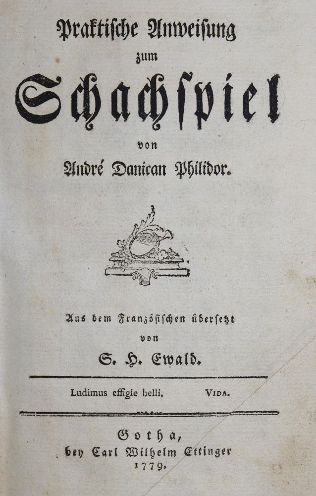 Große Abbildung Nr.1: 136-589 Philidor,A.D.: (Spiele, Schach)