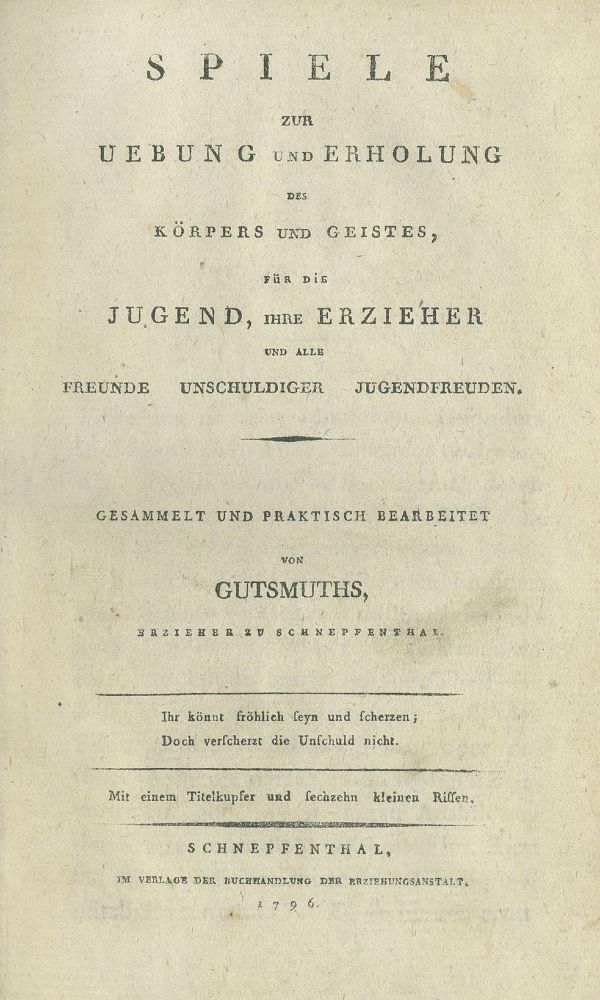 Große Abbildung Nr.2: 136-592 GutsMuths,(I.C.F. d.i. W.A.Frantz).: (Sport)