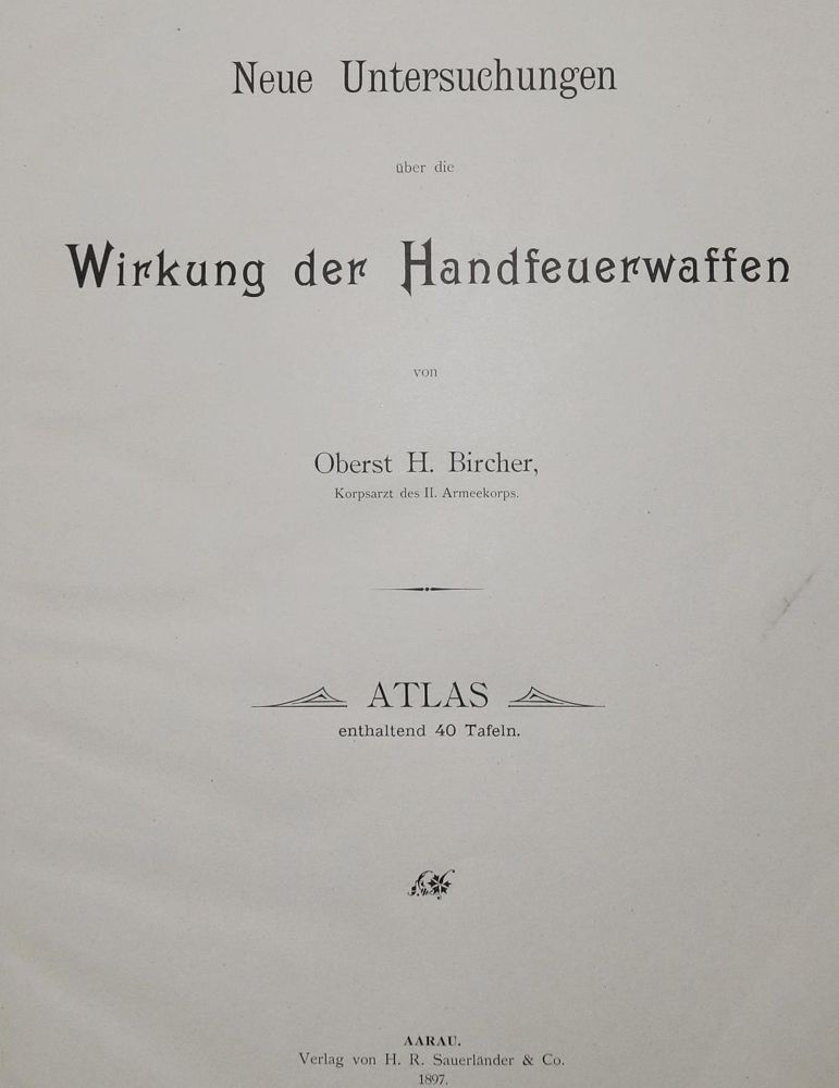 Große Abbildung Nr.2: 136-600 Bircher,H.: (Waffen)