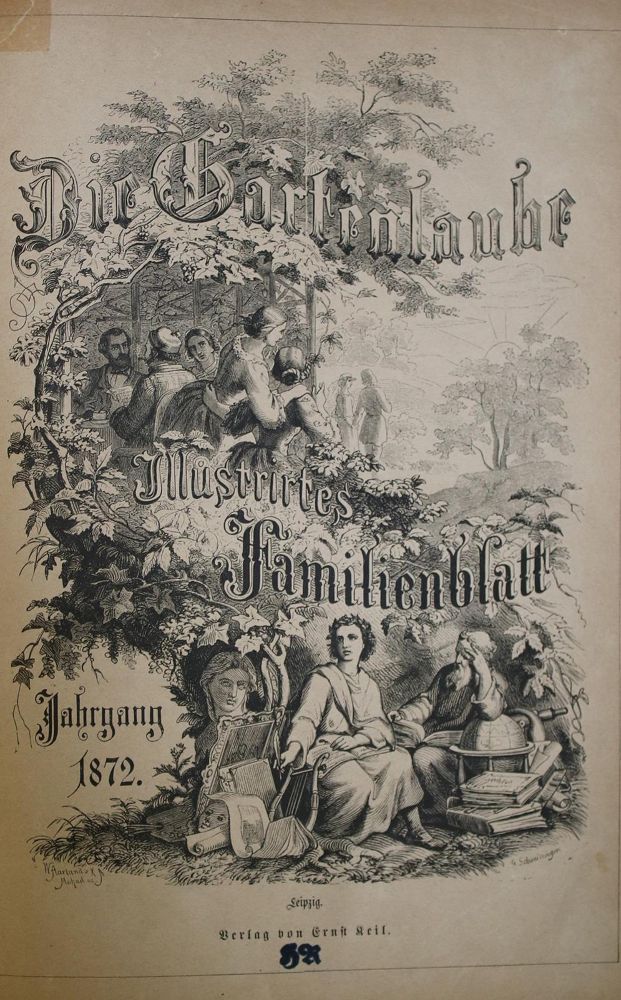 Große Abbildung Nr.1: 136-607 Gartenlaube, Die.: (Zeitschriften und Zeitungen)