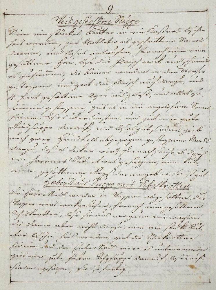 Große Abbildung Nr.2: 136-633 Weiskopf, Anna Maria.: (Küche und Haushalt, Kochbücher, Handschrift)