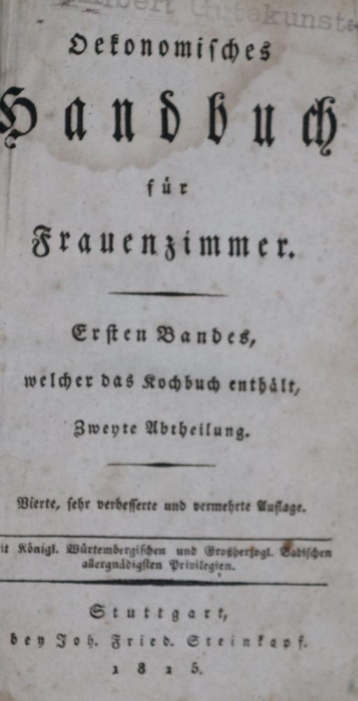 Große Abbildung Nr.2: 136-640 (Löffler,F.L.: (Küche und Haushalt)