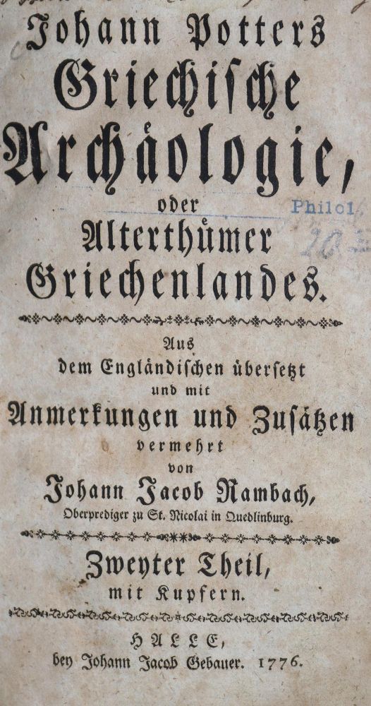 Große Abbildung Nr.1: 136-659 Potter,J.: (Archäologie)