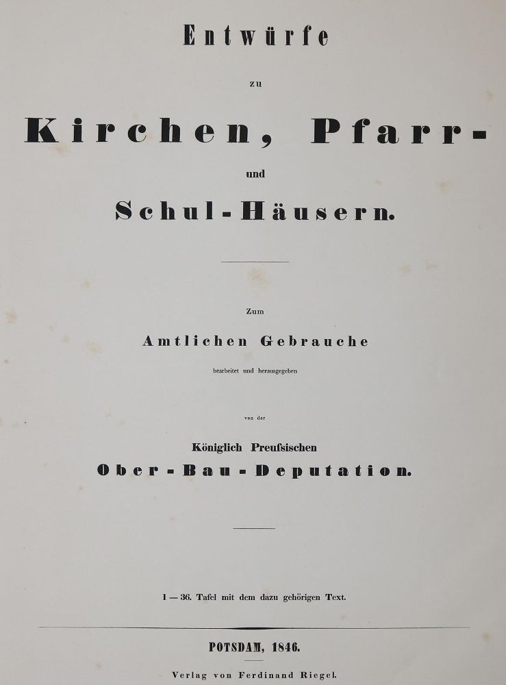 Große Abbildung Nr.1: 136-666 Entwürfe: (Architektur)