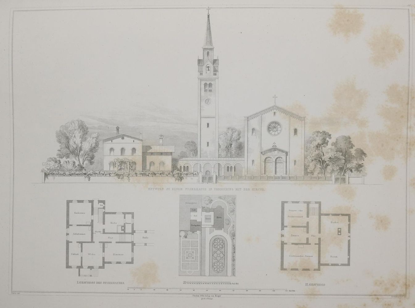 Große Abbildung Nr.3: 136-666 Entwürfe: (Architektur)