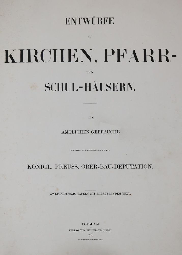 Große Abbildung Nr.4: 136-666 Entwürfe: (Architektur)