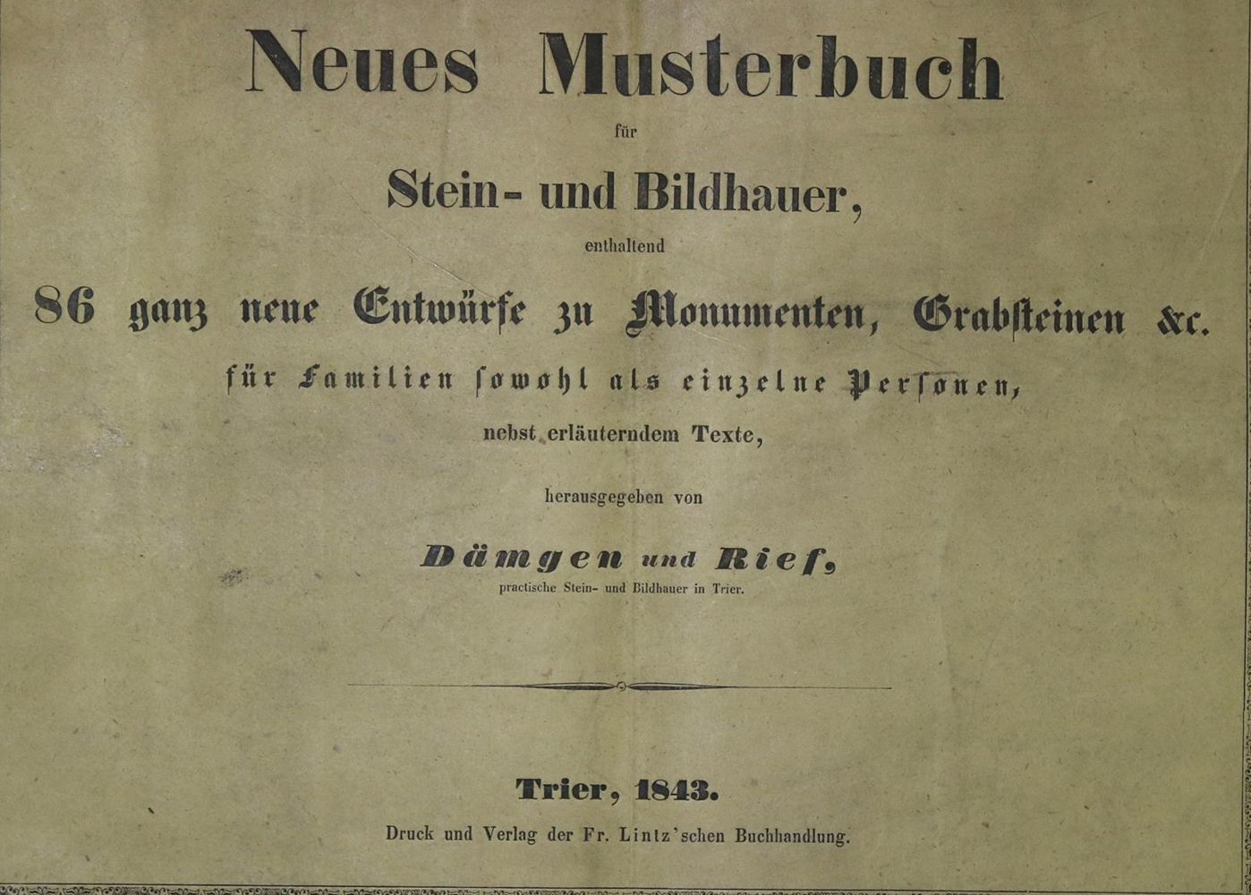 Große Abbildung Nr.1: 136-669 Neues Musterbuch: (Architektur)