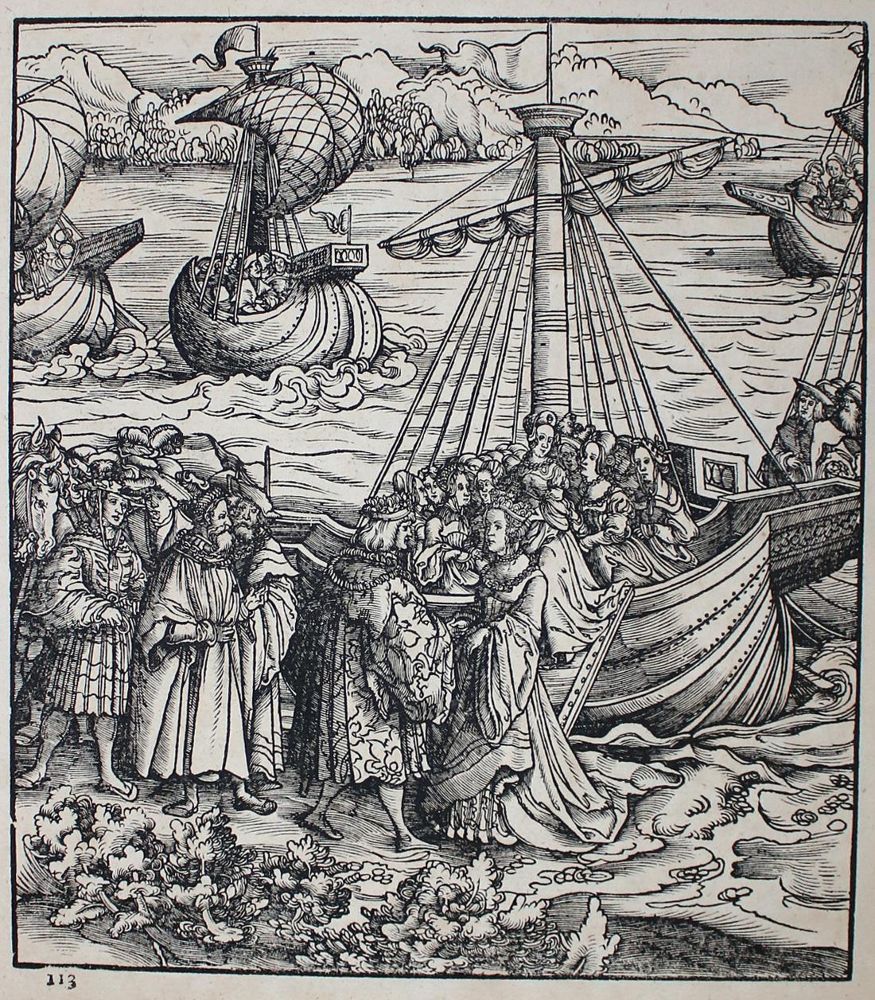 Große Abbildung Nr.1: 136-68 Burgkmair, Hans: (Buchholzschnitte)