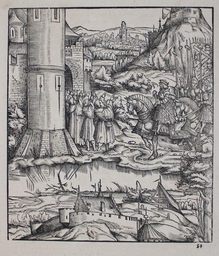 Große Abbildung Nr.3: 136-68 Burgkmair, Hans: (Buchholzschnitte)
