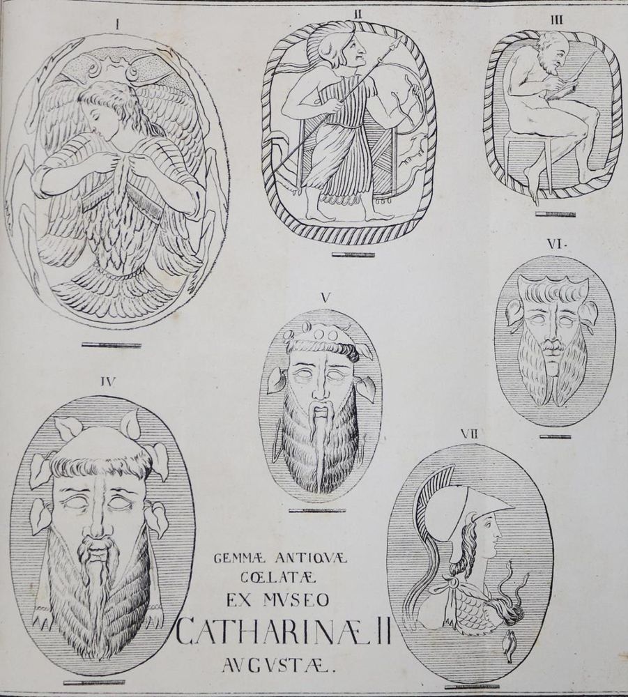 Große Abbildung Nr.1: 136-692 Köhler,H.K.E.: (Gemmen)