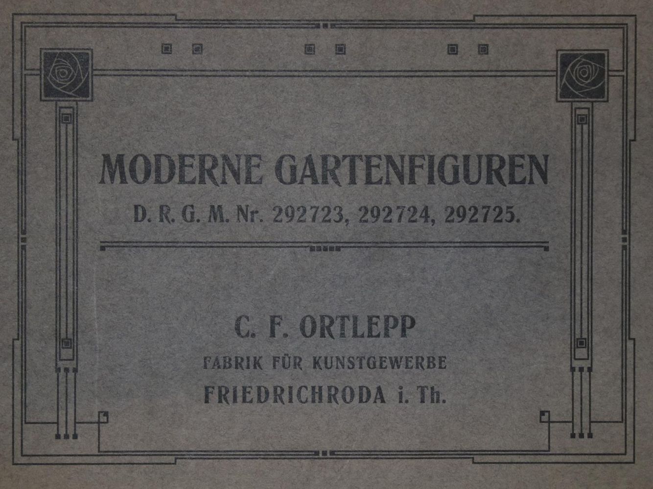 Große Abbildung Nr.2: 136-704 Ortlepp,C.F.: (Kunsthandwerk)
