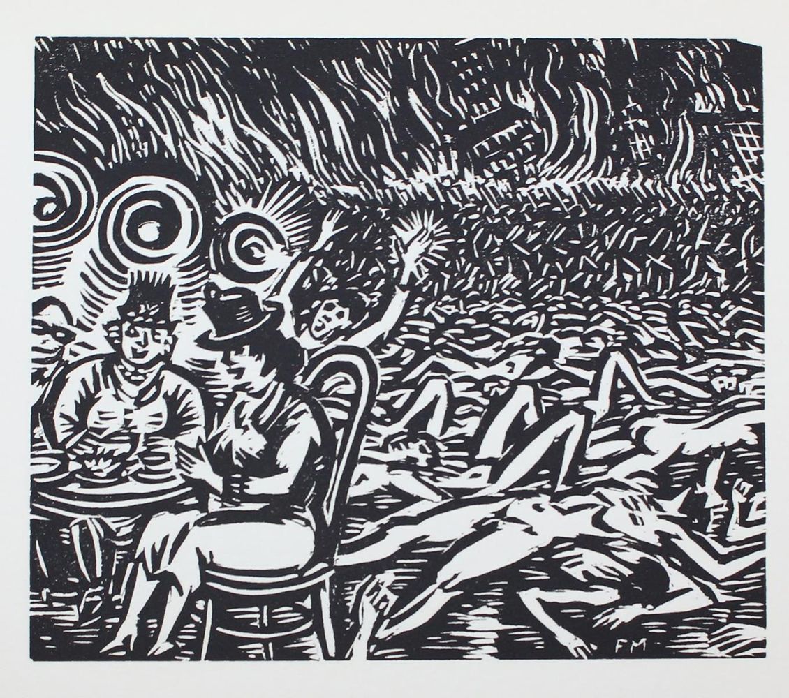 Große Abbildung Nr.1: 136-708 Masereel,F.: (Masereel)