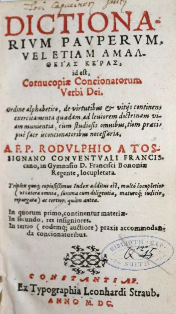 Große Abbildung Nr.1: 136-72 Byarto,N.de.: (Alte Drucke, Handschriften und Theologie)